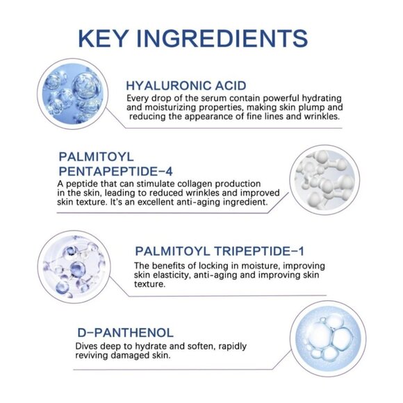 ✅Hyaluronic Acid Moisturizing Serum ABOTE Brand - NEW 1 fl. oz; See 3/$20 Sale - Picture 6 of 6